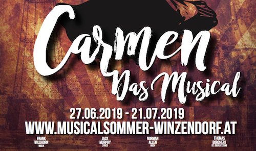 Thomas übersetzt Frank Wildhorn’s Musical „Carmen“ Thomas übersetzt Frank Wildhorn’s Musical „Carmen“